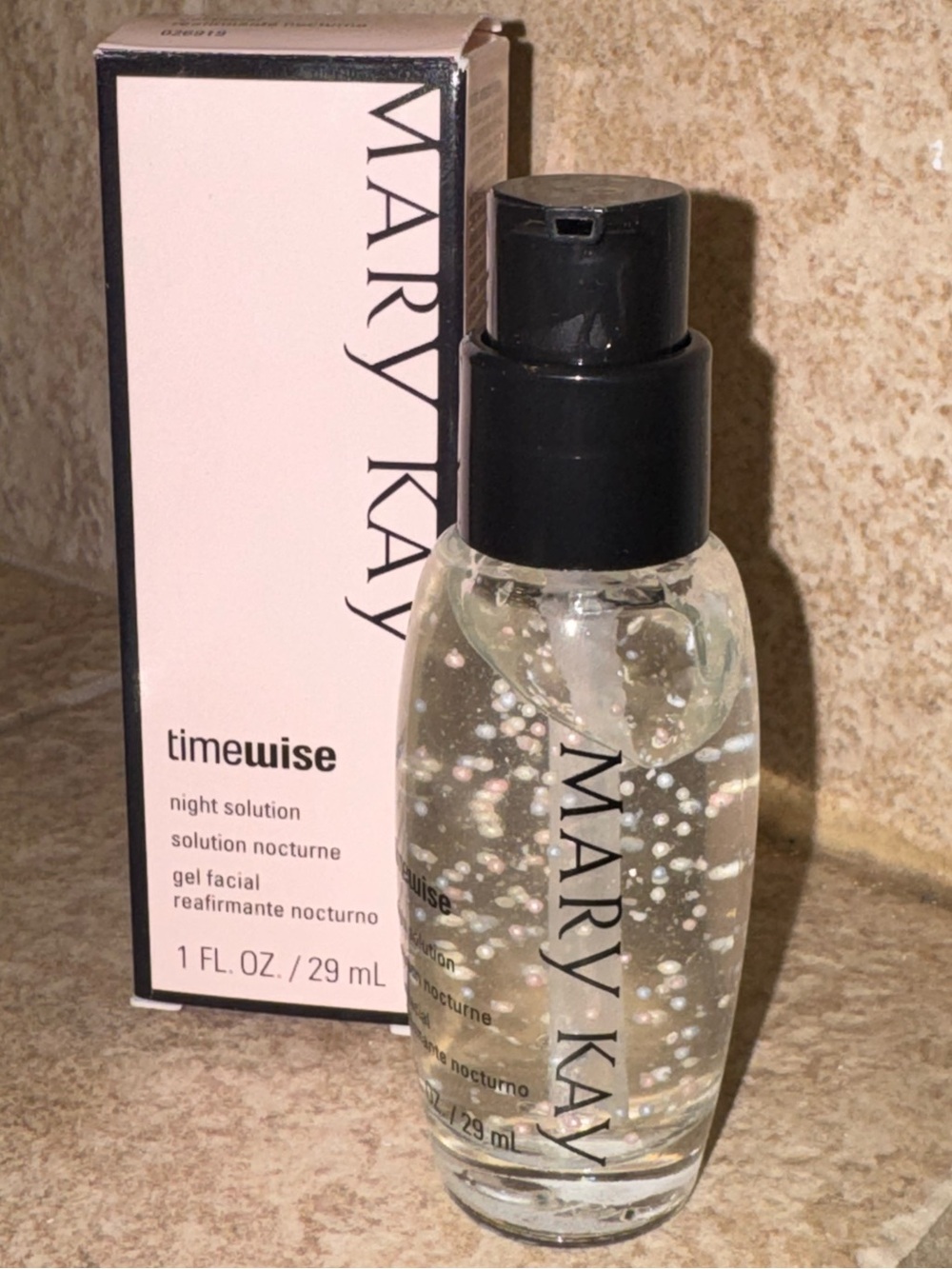 Mary Kay TimeWise Night Solution 1 fl oz Clear Gel‎ Serum Anti-Aging Nutri-Beads